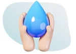 Imagen dibujo para representar juntas de agua