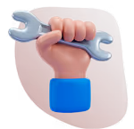 Imagen dibujo de mano de un mecánico