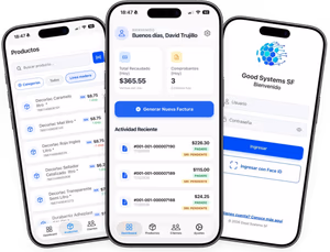 App movil para facturacion electronica de Good Systems SF